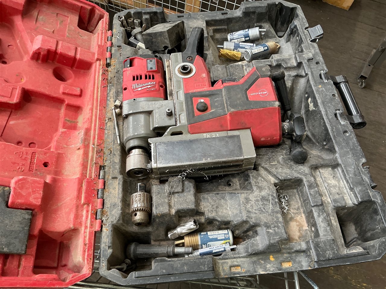 Milwaukee Magnetic Cordless Drill -1 Battery
