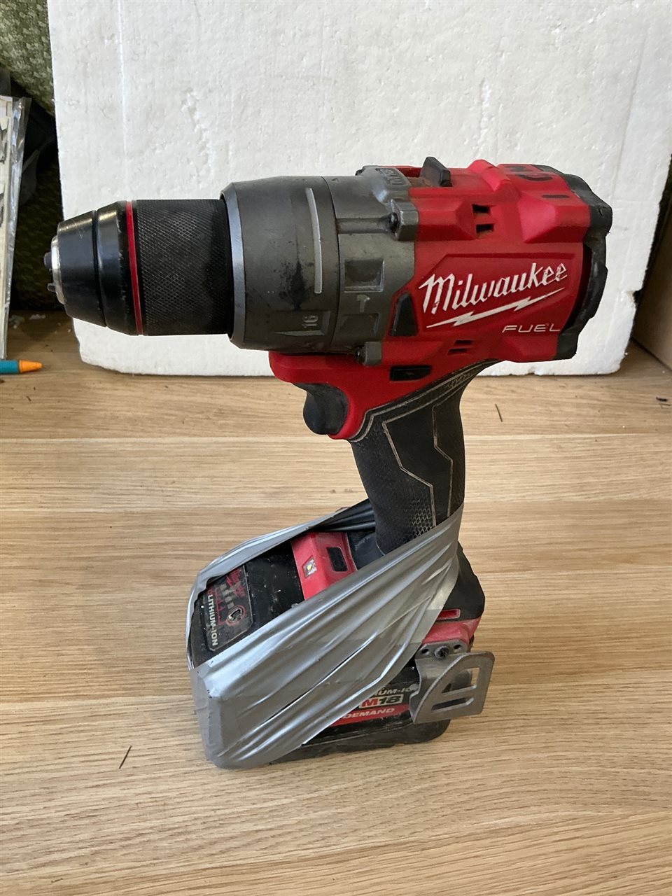 Milwaukee Cordless Drill with 1 Battery - Sold As Is