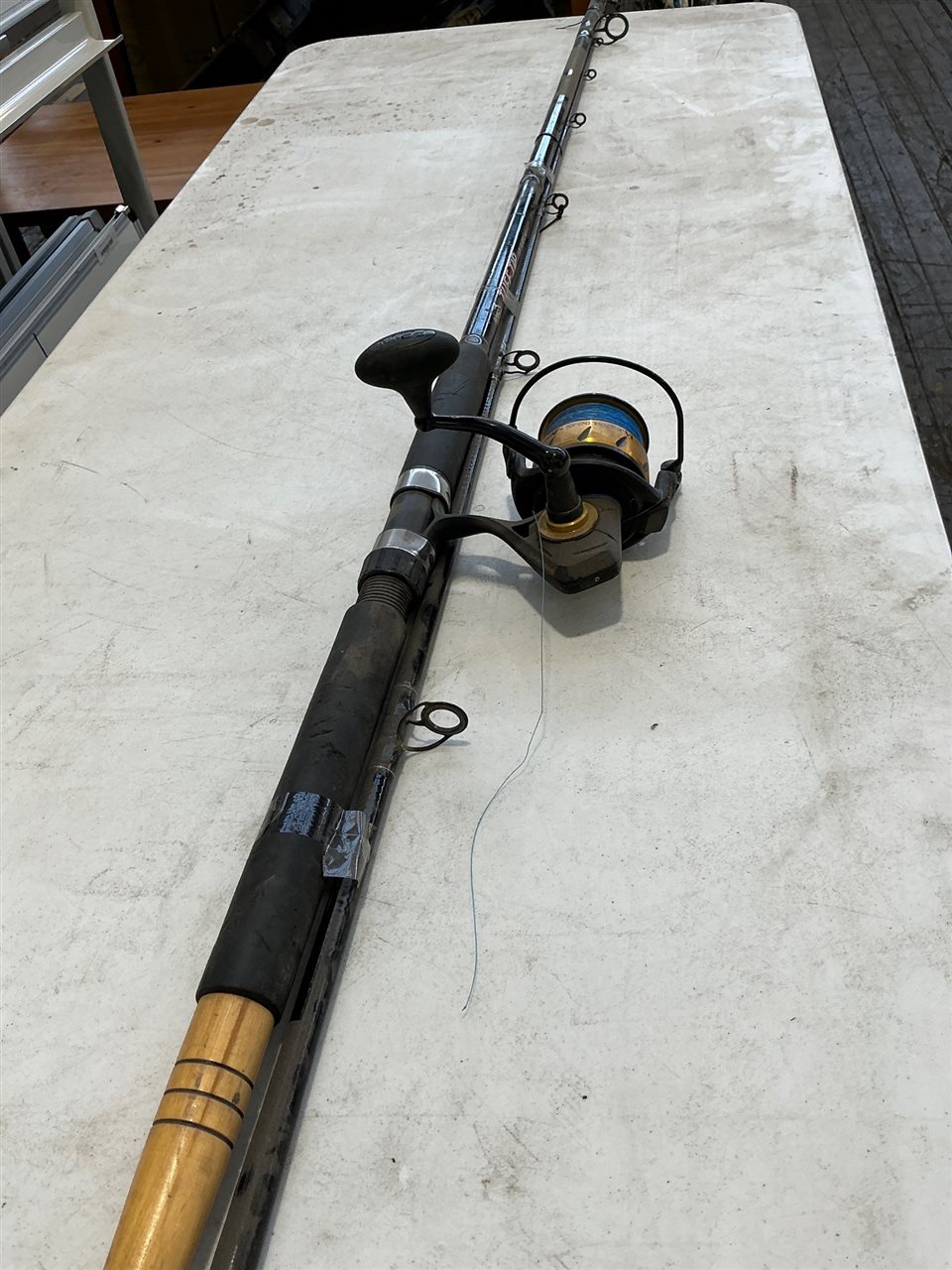 Jarvis Walker 12’ Surf Fishing Rod  with Penn Reel