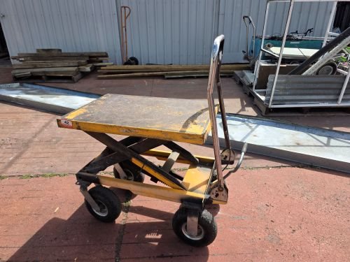 Hydraulic Scissor Lift Trolley 500 KG Capacity