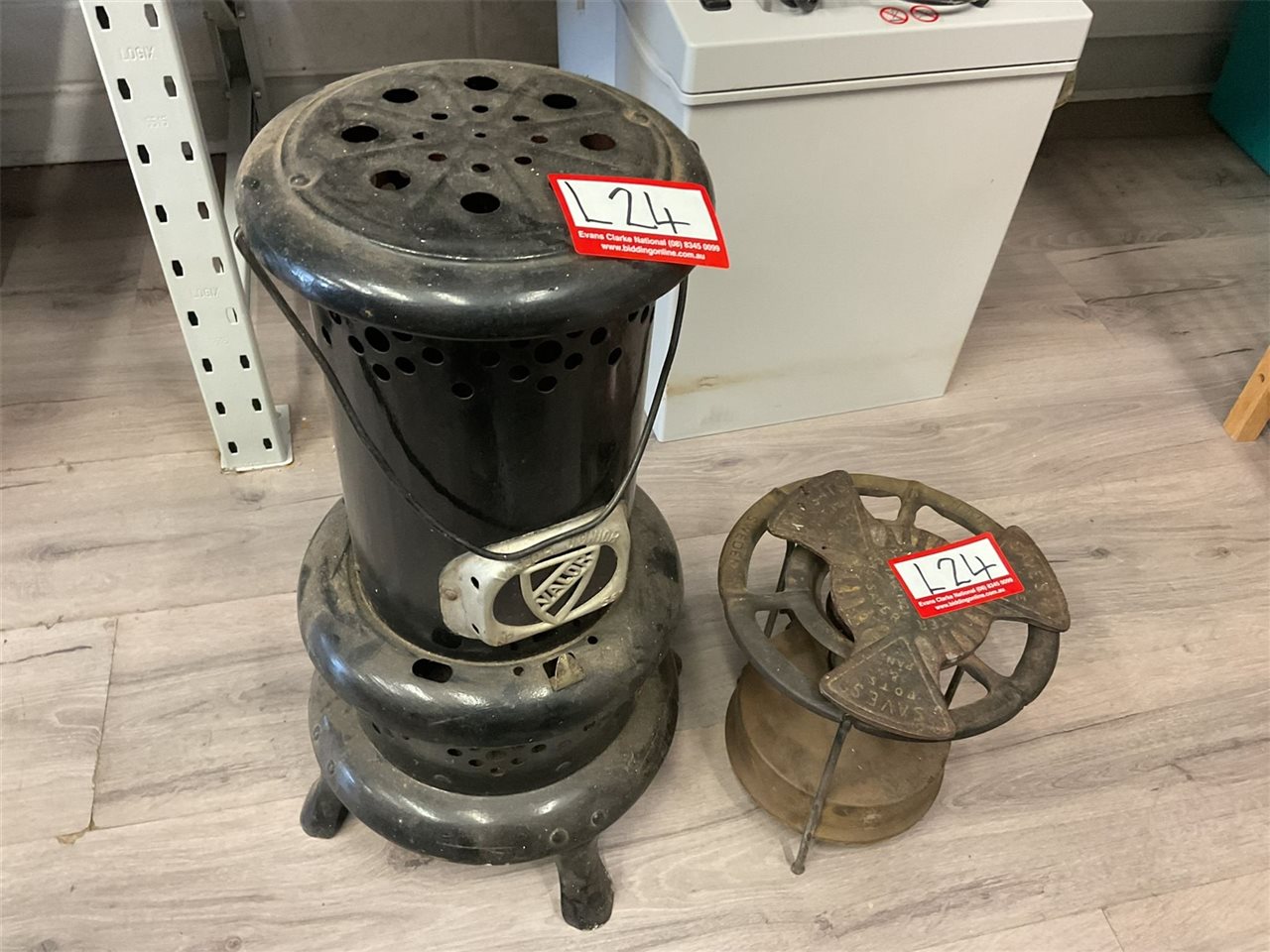 Old Wares Valor Burner And Brass Swedish Burner, Untested, "Sold As Is"