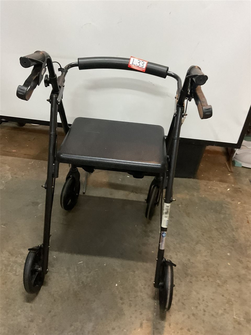 KCare Wheelie Walker With Brakes