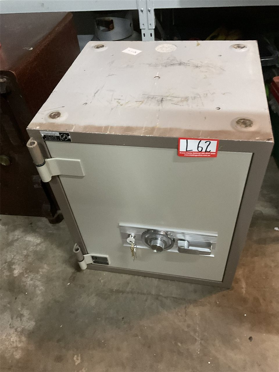 Kumahira Metal Safe, Untested, "Sold As Is"