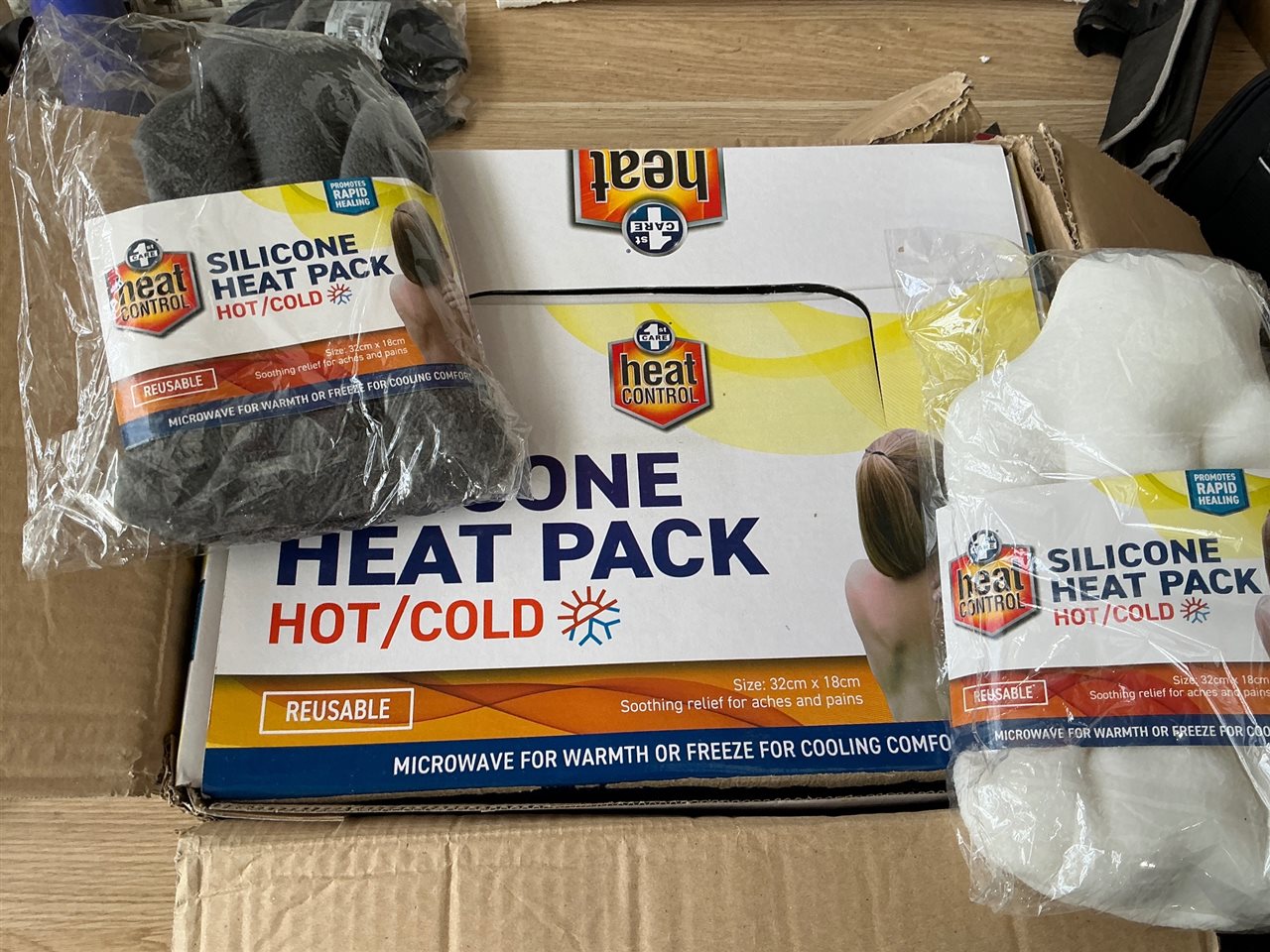 Heat Packs - Comforter -Hot/ Cold - Carton of 12