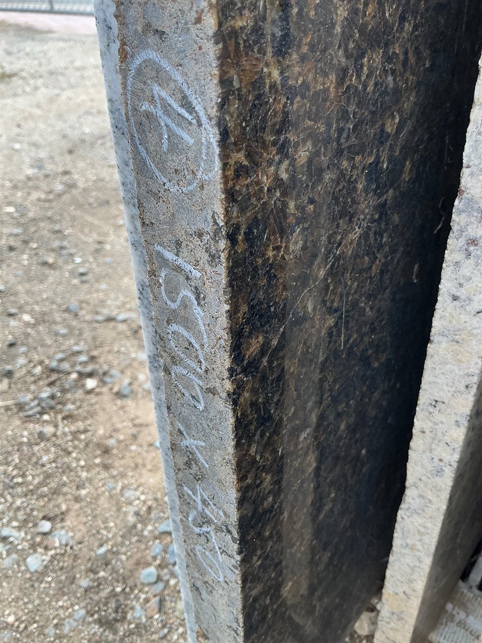 Granite Slab, Olive, 1600 x 450 x 30mm Approx.
