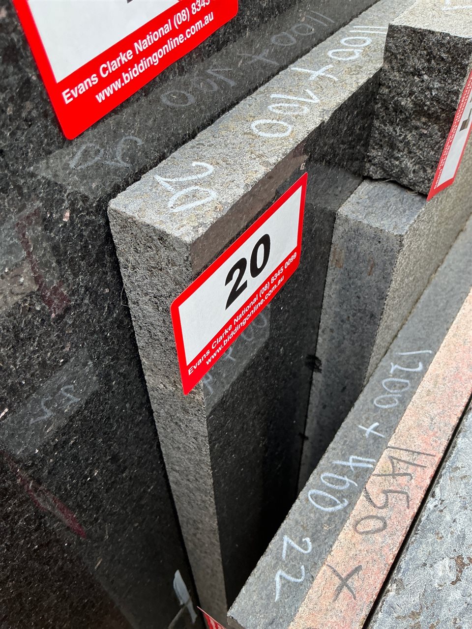 Granite Slab, Black, 1100 x 700 x 30mm approx.