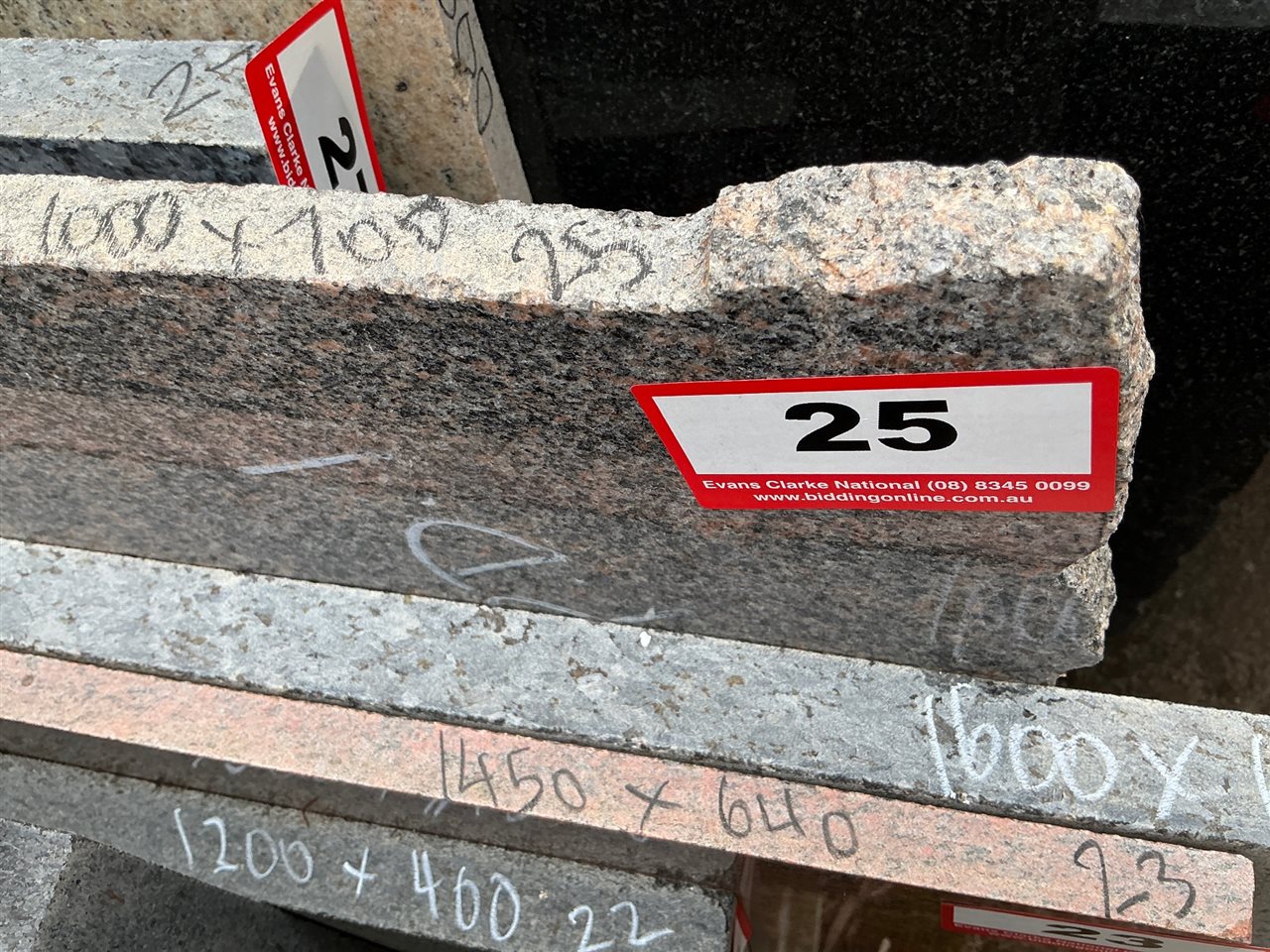 Granite Slab, Paradiso, 1000 x 700 x 20mm approx.