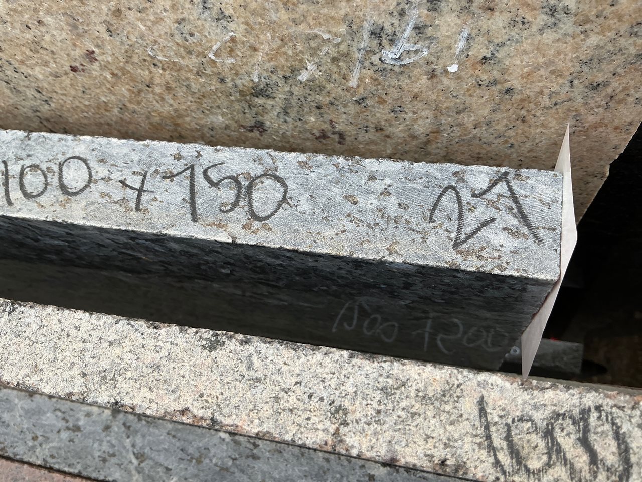 Granite Slab, Blue, 1100 x 750 x 30mm approx.