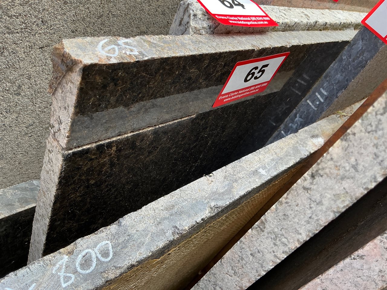 Granite Slab, Green, 1940 x 990 x 20mm approx.