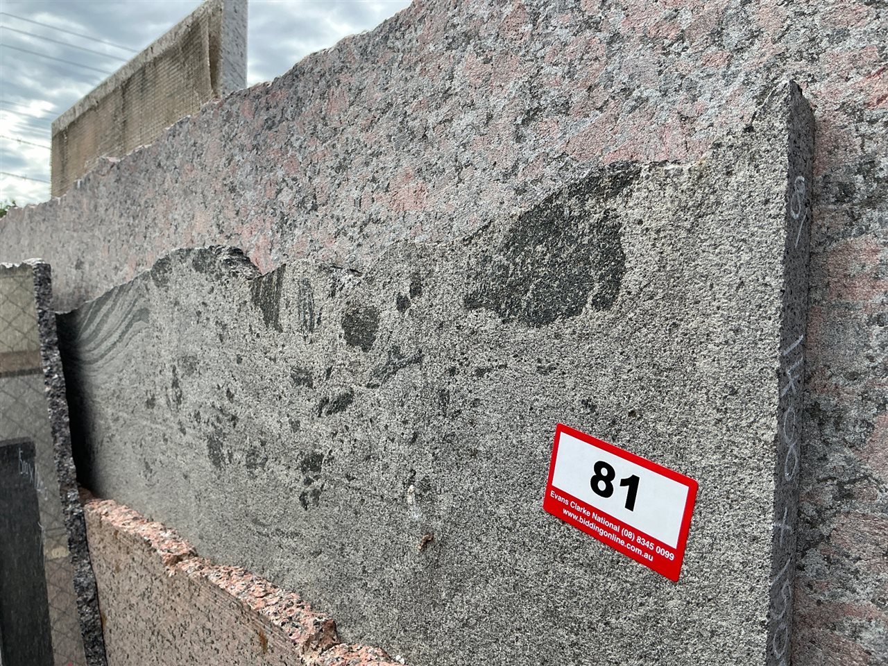 Granite Slab, Green, 1400 x 1500 x 20mm approx.