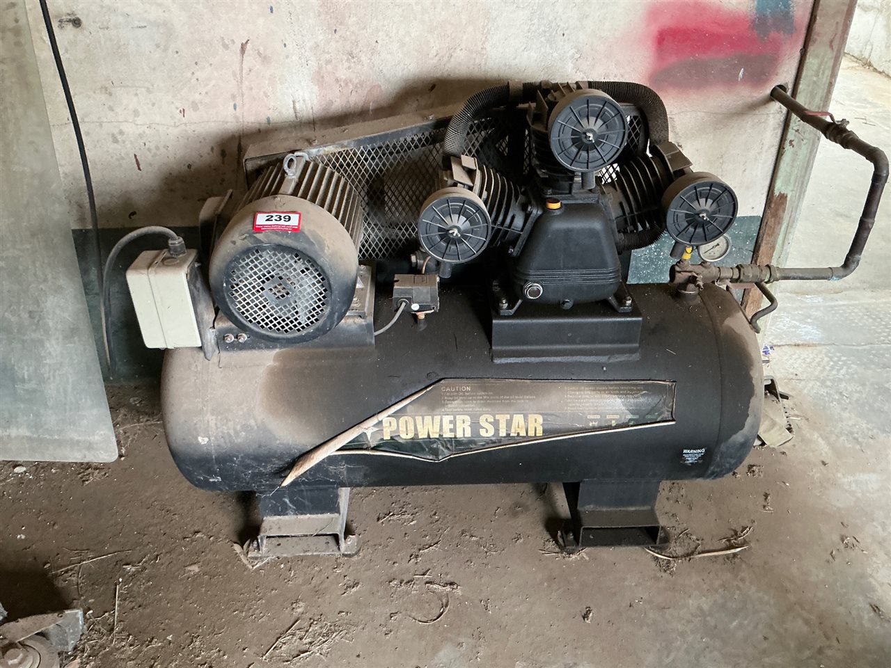 Compressor - Power Star - 3 Cylinder - 3 Phase 415 Volt