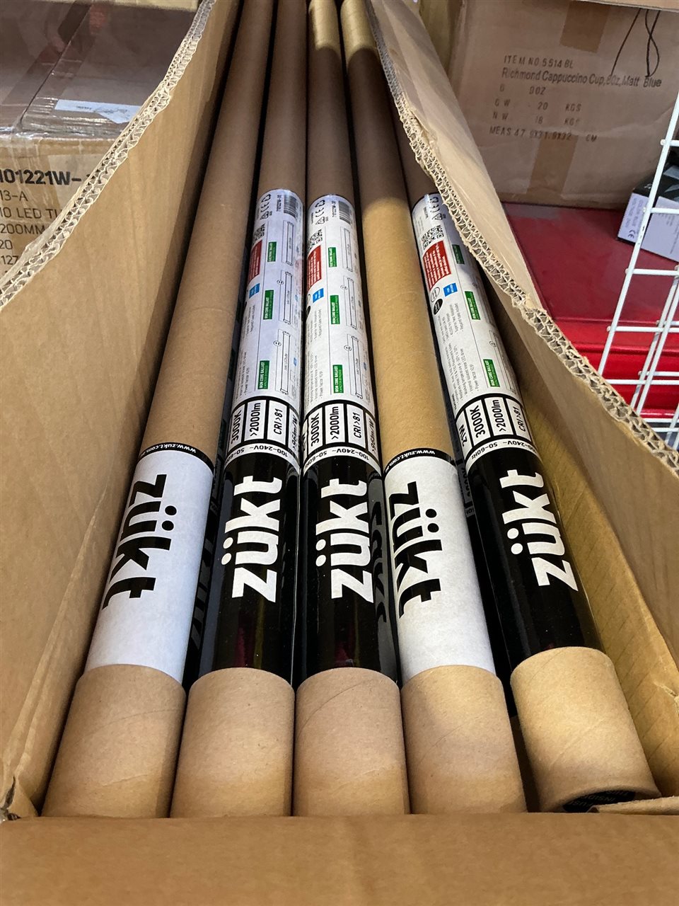 LED Tubes -1200 mm - a21 W -3000 K - Carton of 20
