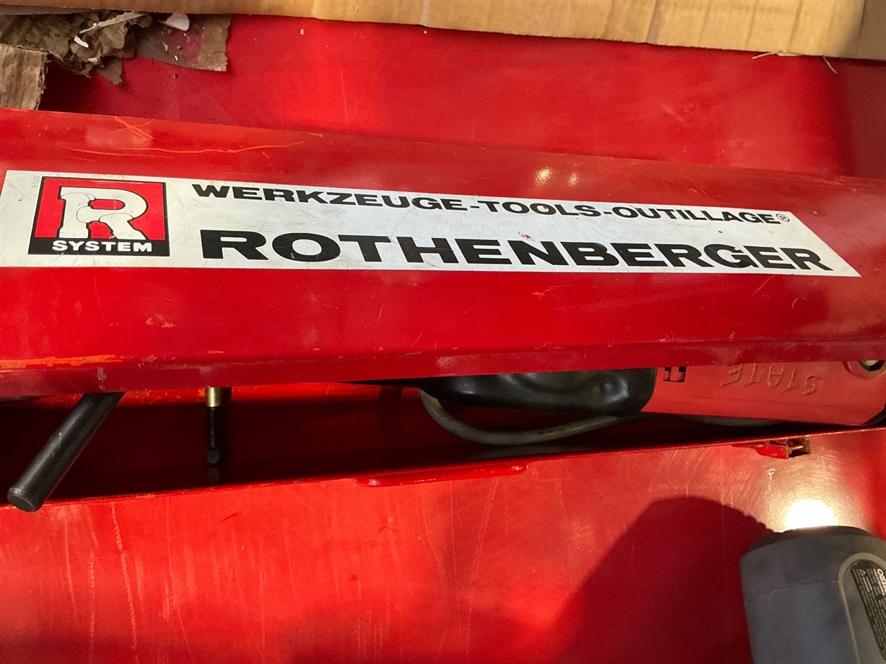 Reciprocating Pipe Saw Rothenberger Electric