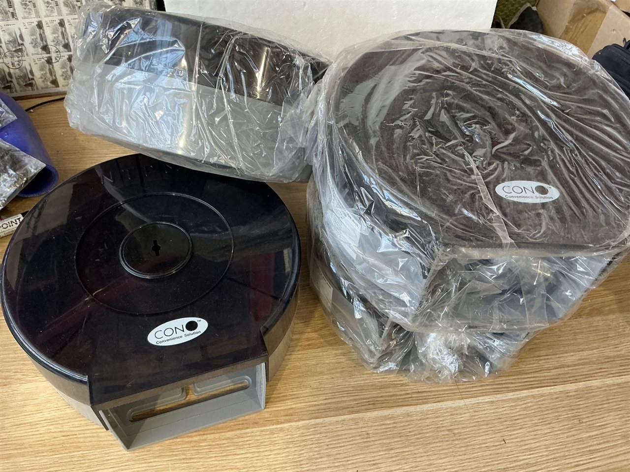 Quantity of 4  Tissue Paper Roll Dispensers