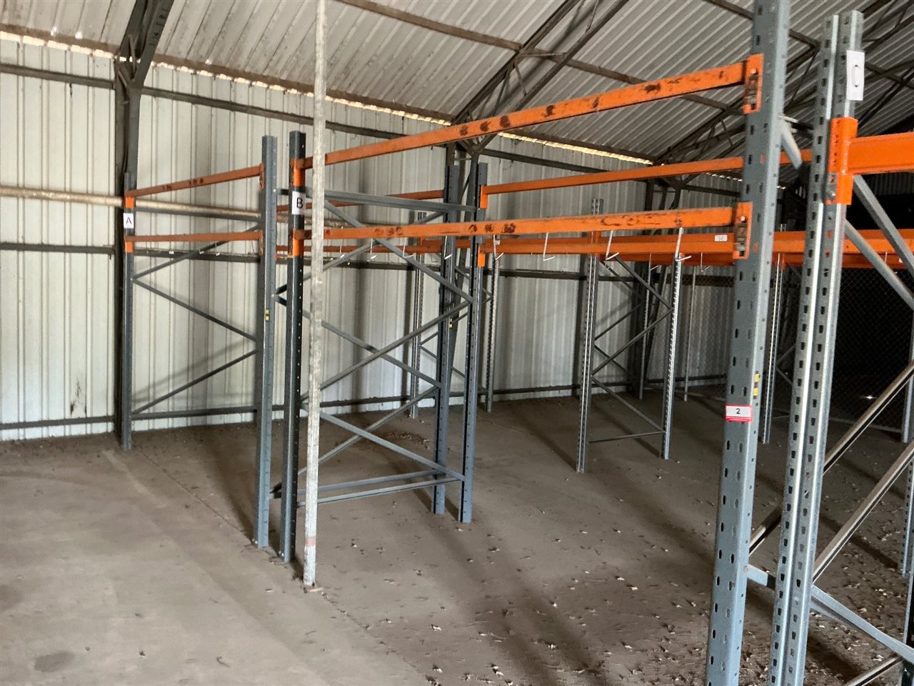 Dexion Pallet Racking- -2 Bays @ 2. 4 Metre High x 1.. 5 Metre Deep - 4 Beams