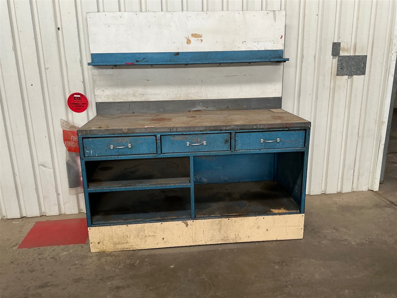 Workbench -3 Drawers - 1800 x 800 mm D