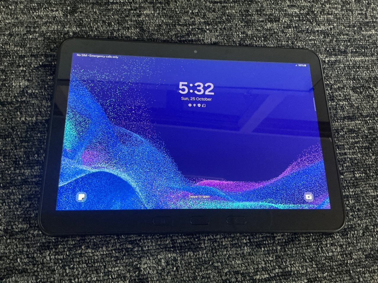 Samsung Galaxy Tab Active4 Pro 5G 6GB/128GB + Backlit Keyboard, Case & Adapter