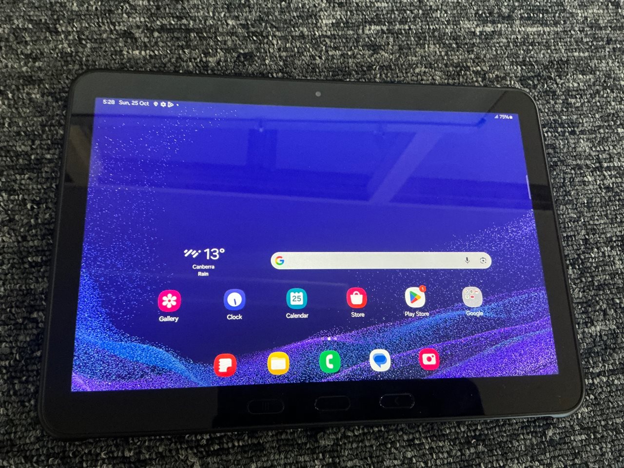 Samsung Galaxy Tab Active4 Pro 5G 6GB/128GB + Backlit Keyboard, Case & Adapter