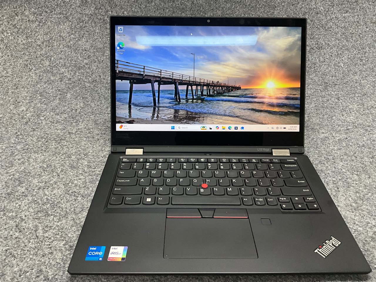 Lenovo 20VKCTO1WW ThinkPad L13 Yoga Gen 2 - Intel Core i5-1135G7, 16 GB RAM, 256GB NVMe SSD with Adapter