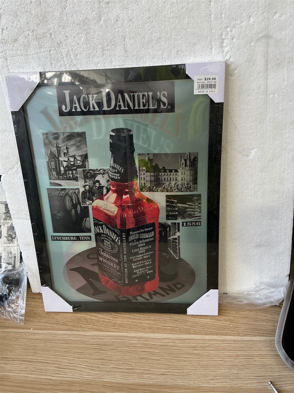 Jack Daniel’S 3 D Picture -320, x 450 mm