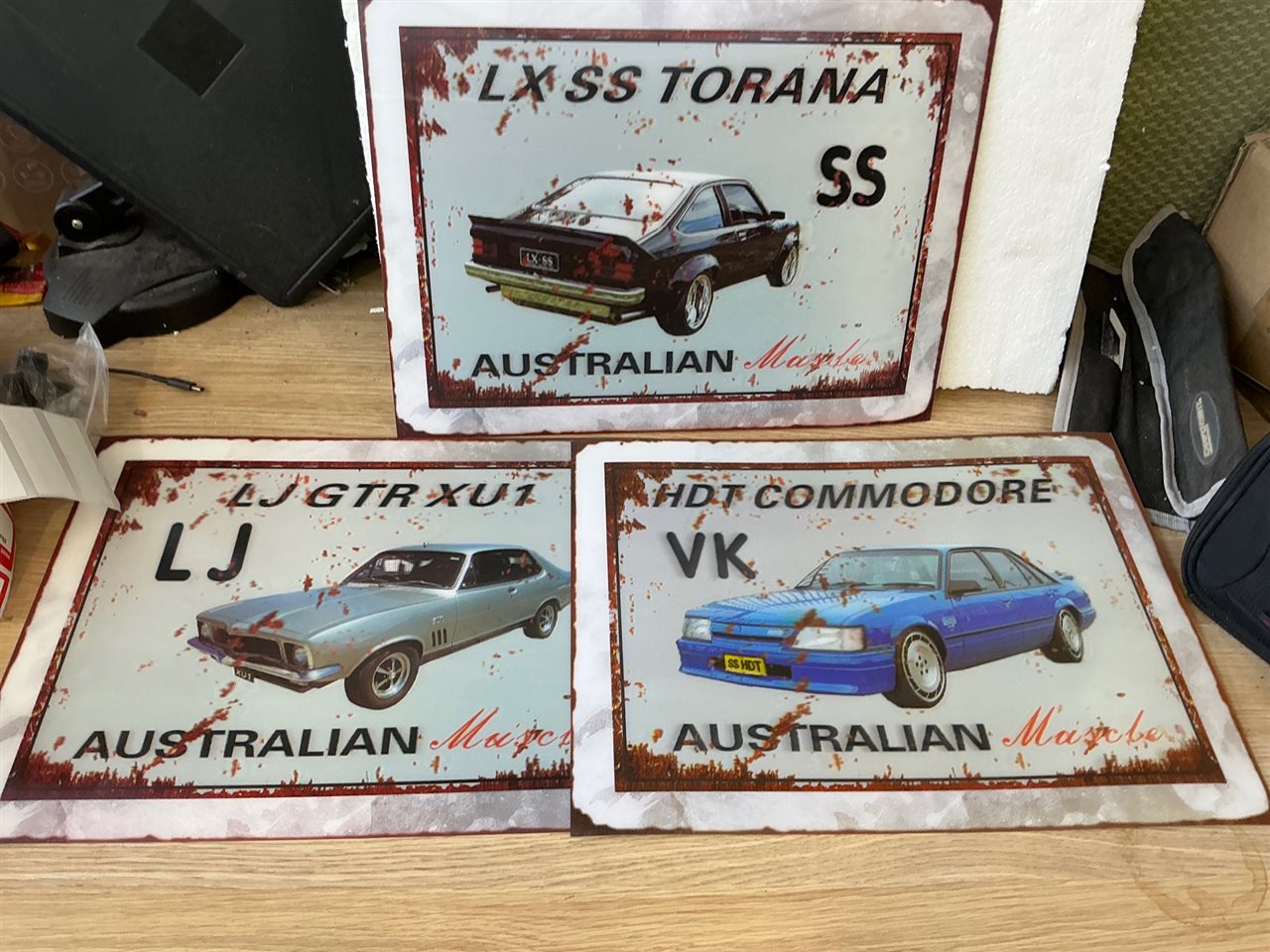 Quantity of Holden 3 D Posters - Torana and V K Commodore