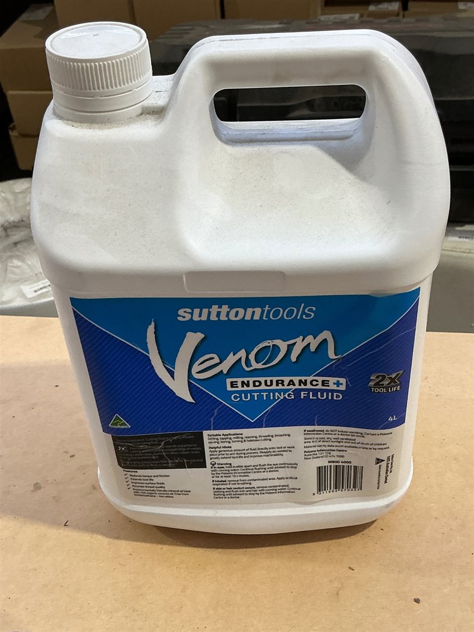 Cutting Fluid - 4 Litres Sutton Tools