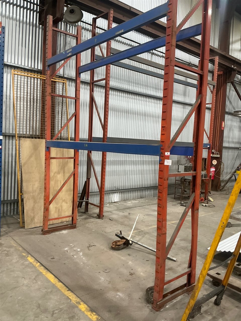 Pallet  Rack -1 Bay -2800  mm Long x  700 mm D x 3960 mm High