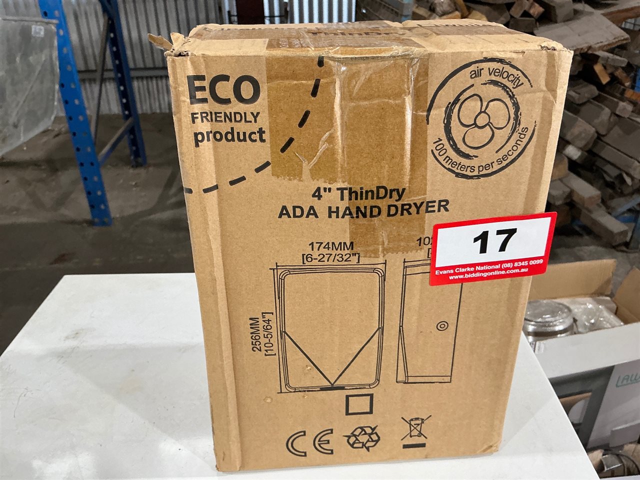 Hand Dryer - 4” Thin Dry