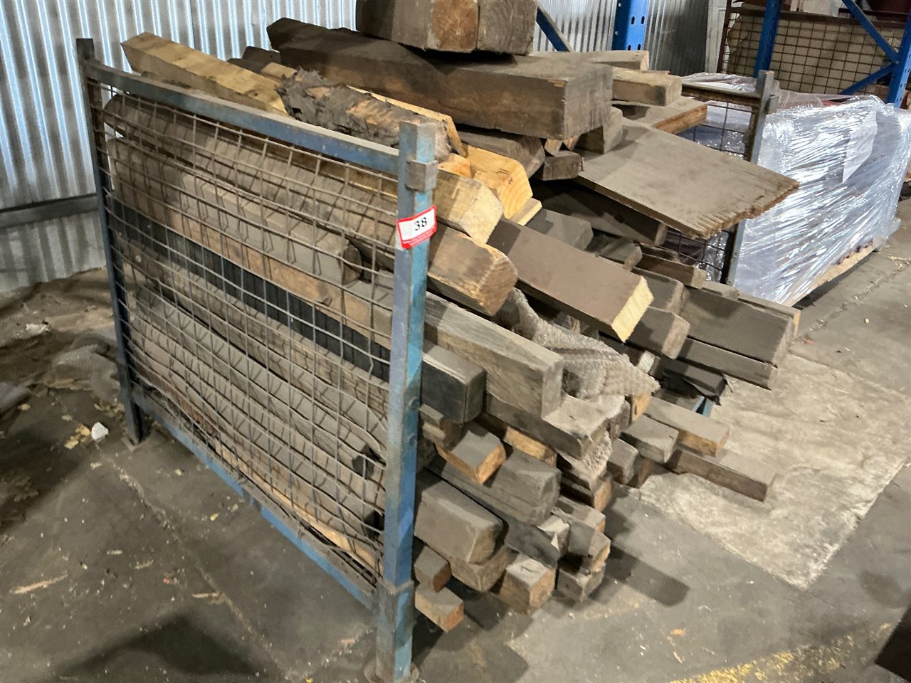 Stillage of Truck Timber Bearers