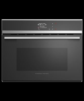 Fisher & Paykel 60cm Series 9 Contemporary Compact Combi-Steam Oven, Model Number: OS60NDB1 - RRP $999 - Serial Number:8032120038 Thumbnail