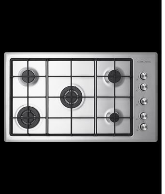 Fisher & Paykel Gas On Steel Cooktop, 90cm, Model Number: Cg905cngx2 -RRP $1,299 Thumbnail