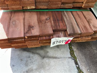 90 x 22, Tinted Pine, Merch Decking, 47 pcs @ 3.0 M, 141 Lin Metres Total Pk 870174 Thumbnail