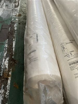Fabric Backed Vinyl Wall Covering - Light Grey - 27 Metres (30 Yards ) x 1400 mm wide - Sold Per Roll - Thumbnail