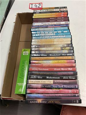Assorted DVD’s Andre Rieu, Foster And Allen, Sopranos, Mash Etc Thumbnail