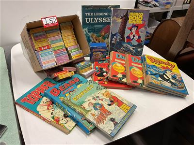 Vintage Books Beano, The Dandy Book, Rupert And Assorted Little Pocket Books Thumbnail