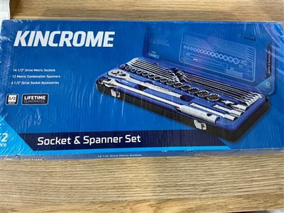 Kincrome Socket and Spanner Set - 32 PCE. Metric - Thumbnail