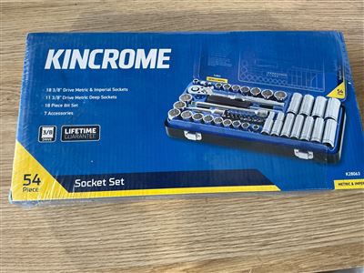 Kincrome 54 PCE. Socket Set -  Metric  & Imperial Thumbnail