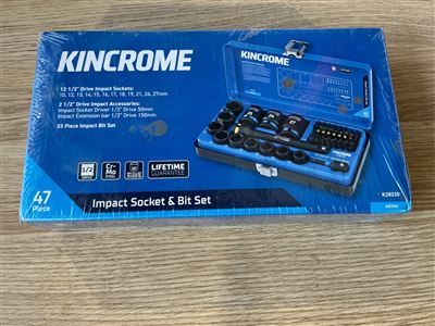 Kincrome 47 PCE. Impact Socket & Bit  Set -  Metric Thumbnail