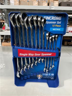 Kincrome 12 PCE. Set Single Way Spanner Set-  Metric Thumbnail