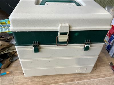 Plano Fishing Tackle Box with Fishing Tackle Thumbnail