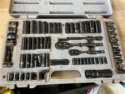 Stanley Part Socket Set - Metric / Sae- ¼” Drive Thumbnail
