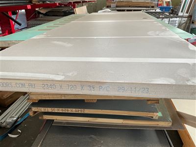 Panel Door - 2340   x 720 x 35  - Has Pre Cut Door Handle Hole Thumbnail