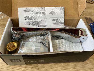 Caroma - Napoleon Wall Basin/Bath Mixer ***. RRP - $300 Thumbnail