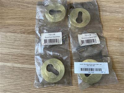 Zanda - Euro Escutcheon Quantity of  2 Pair Thumbnail