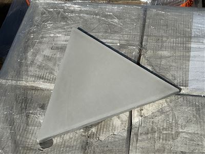 Tiles - Pallet of Pale Grey Triangle Style Cement Encaustic Tiles 340 x 340, 7.48 M² Approx. Thumbnail