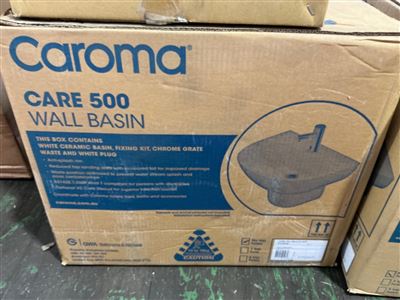 Caroma  Care 500 Wall Basin 0th No Overflow - RRP $700 Thumbnail