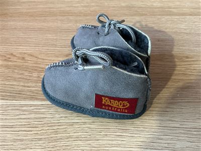 Karoos Baby Booties - Size 3,with Laces, Sold Per Each Thumbnail