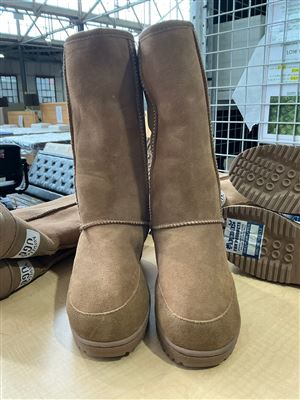 AussieLand UGG Pull On Leather, Synthetic Sole , Chestnut, EUR37, ENG3, 23cm Thumbnail