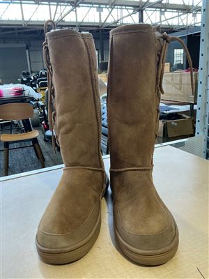 AussieLand UGG’S, Chestnut, Side Laceups, EUR38, ENG34, 23.5cm, Sold Per Each Thumbnail