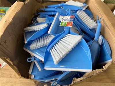 Mini Dustpan and Brush Set . -Quantity of 36 Thumbnail